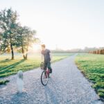 Photo by Riccardo: https://www.pexels.com/photo/man-riding-bicycle-near-tree-301929/